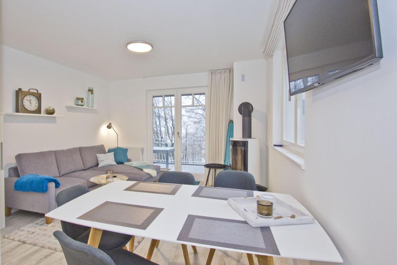 Ferienresidenz Zwei Bodden Fewo2-8 - Balkon, Sauna, Kamin Lietzow Экстерьер фото